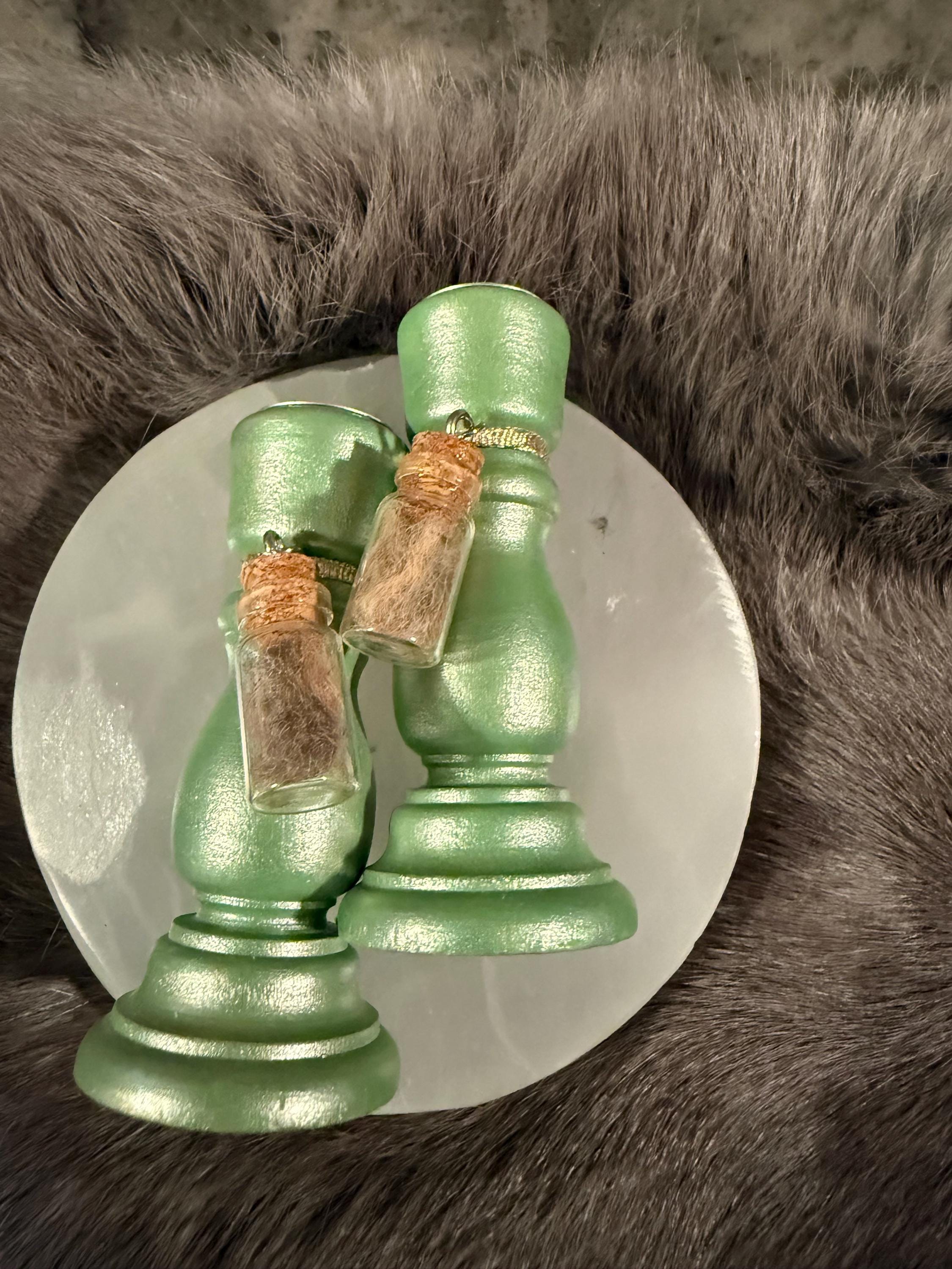 Goddess Brigid: Diety Chime Candle Holder Set