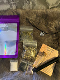 DIY Protection Spell Jar Kit: Herbs, Crystals, Charm Bottle