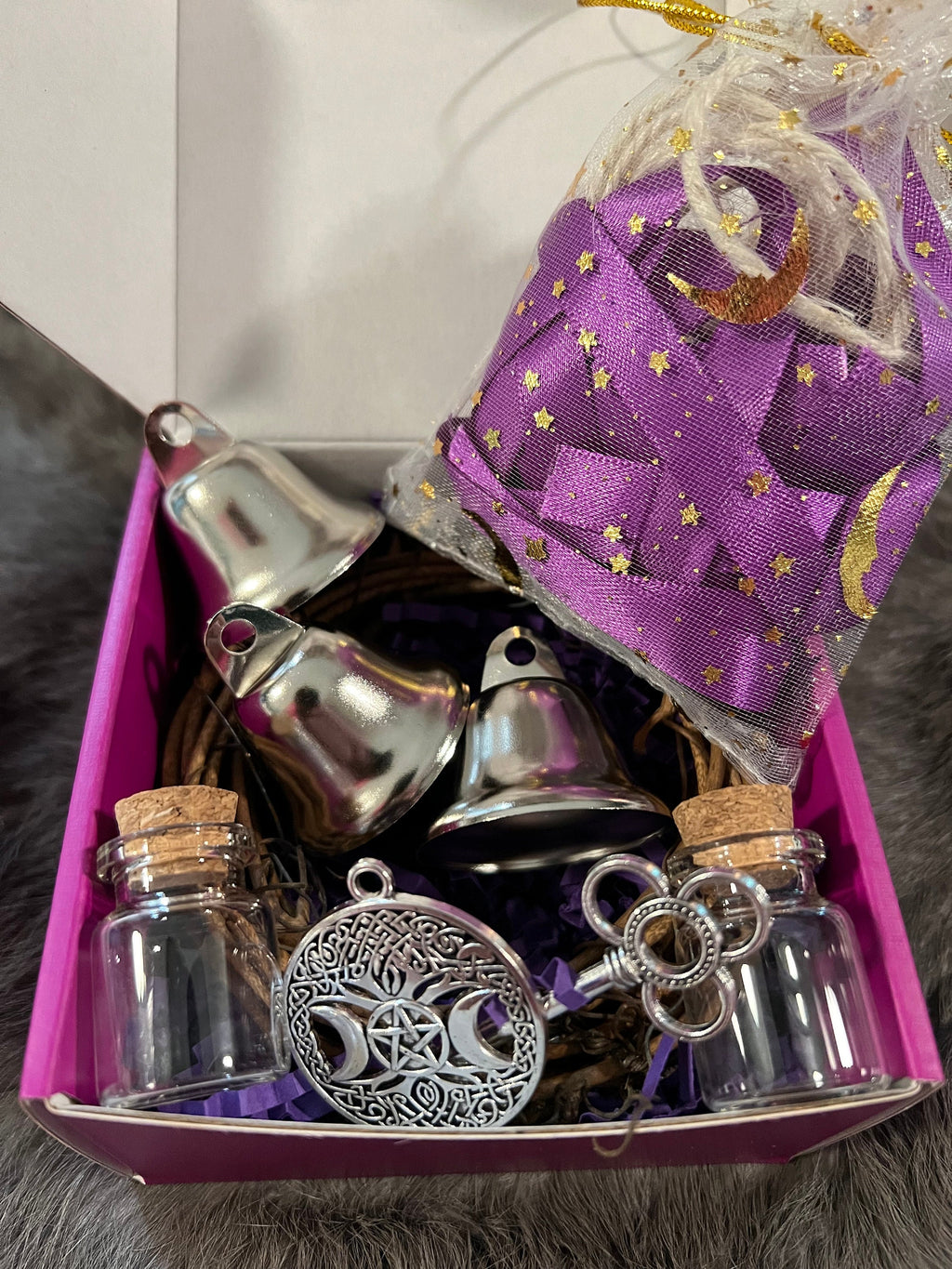 DIY Witch Bell Kit: Protection Door Hanger, Intention Setting Craft