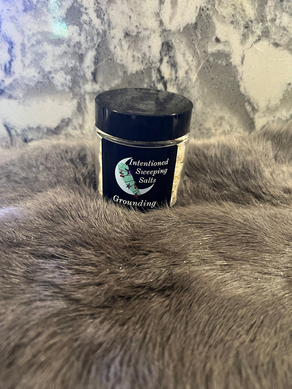 Herbal Sweeping Salts: Cleansing Ritual, Grounding, Witchy Home - 4oz
