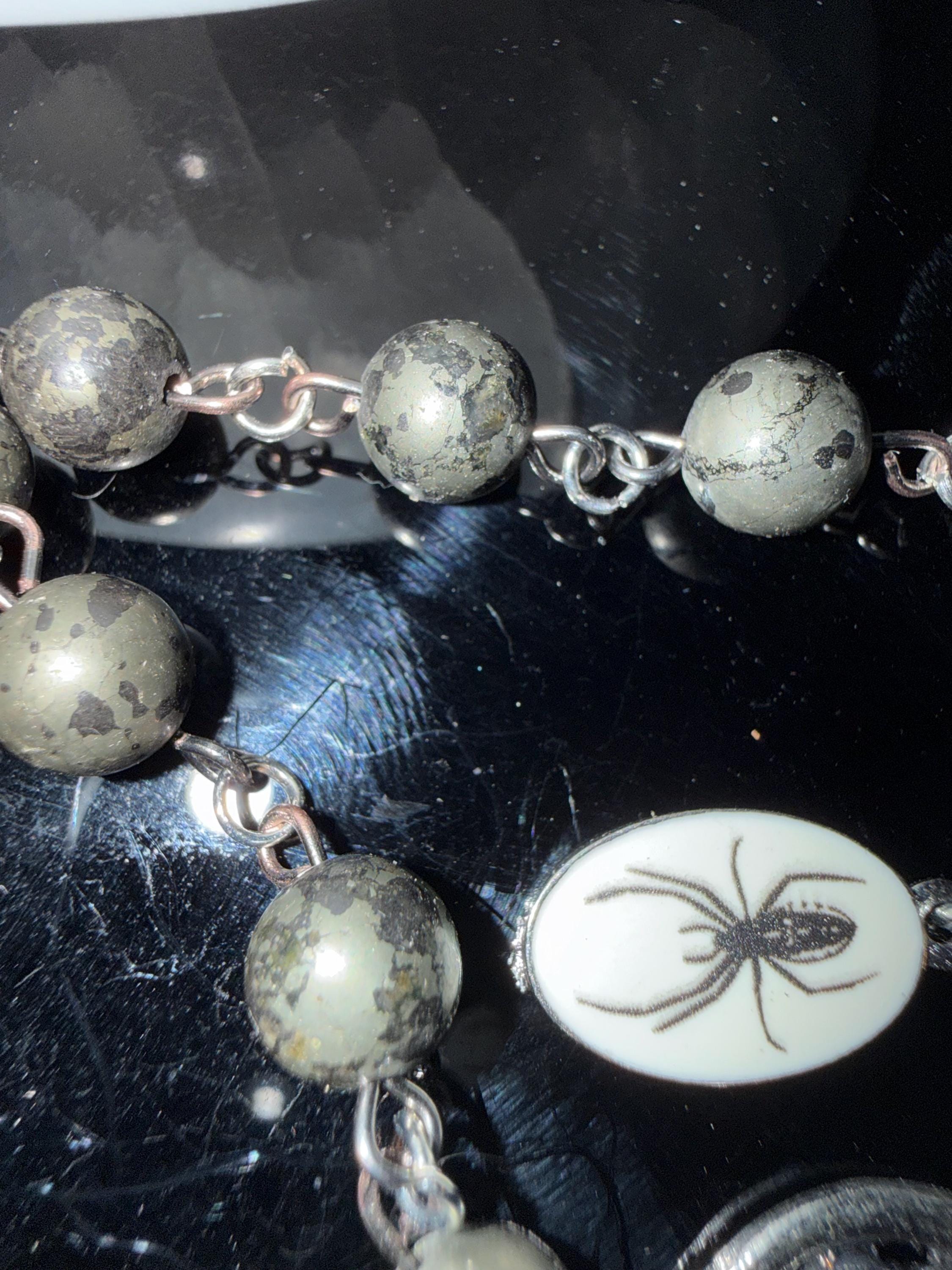 Loki Diety Prayer Beads: Simple One Of A Kind Diety Prayer Bead Set