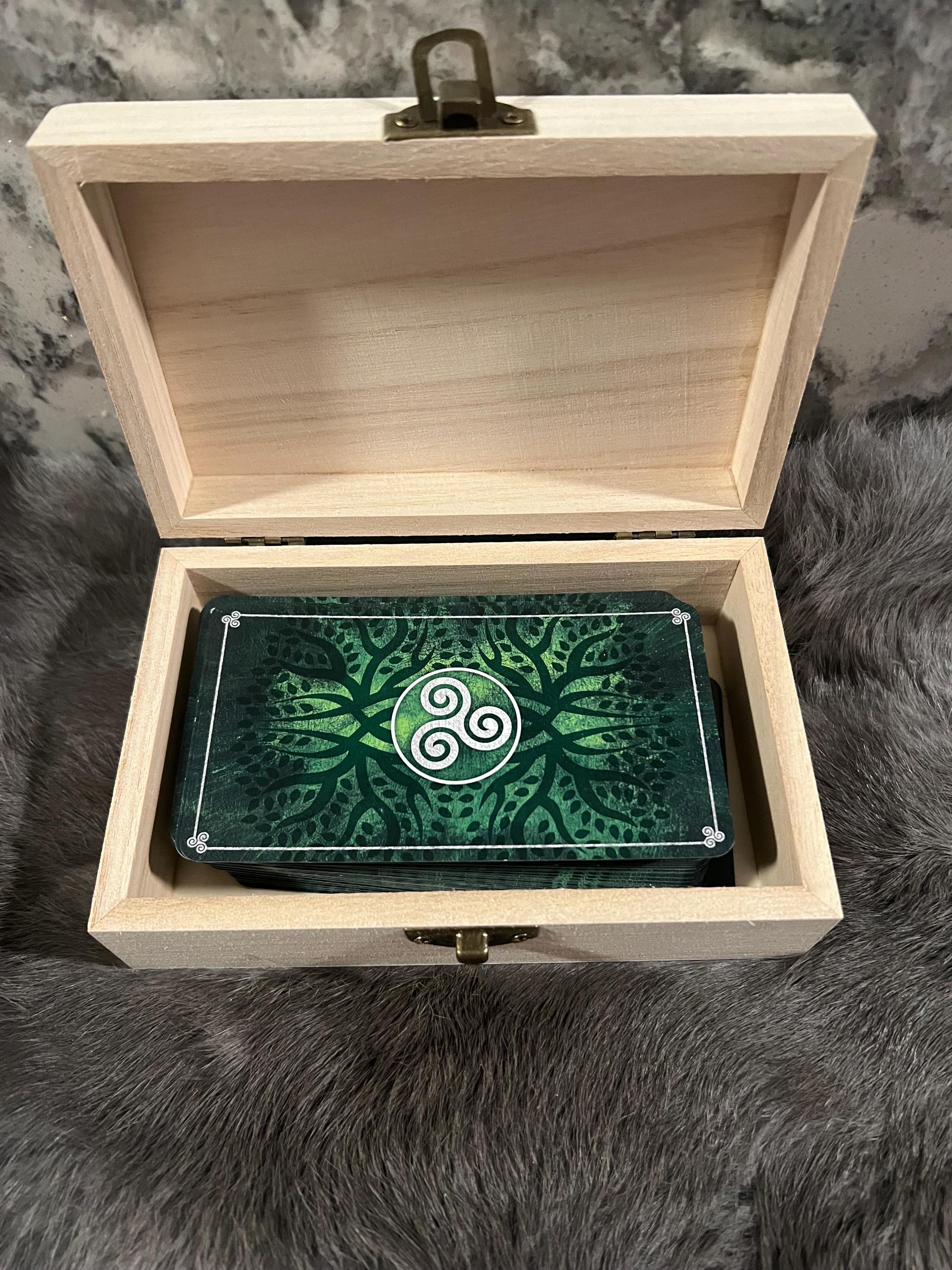 Custom Tarot Card Deck Box: Personalized Witch Altar Box