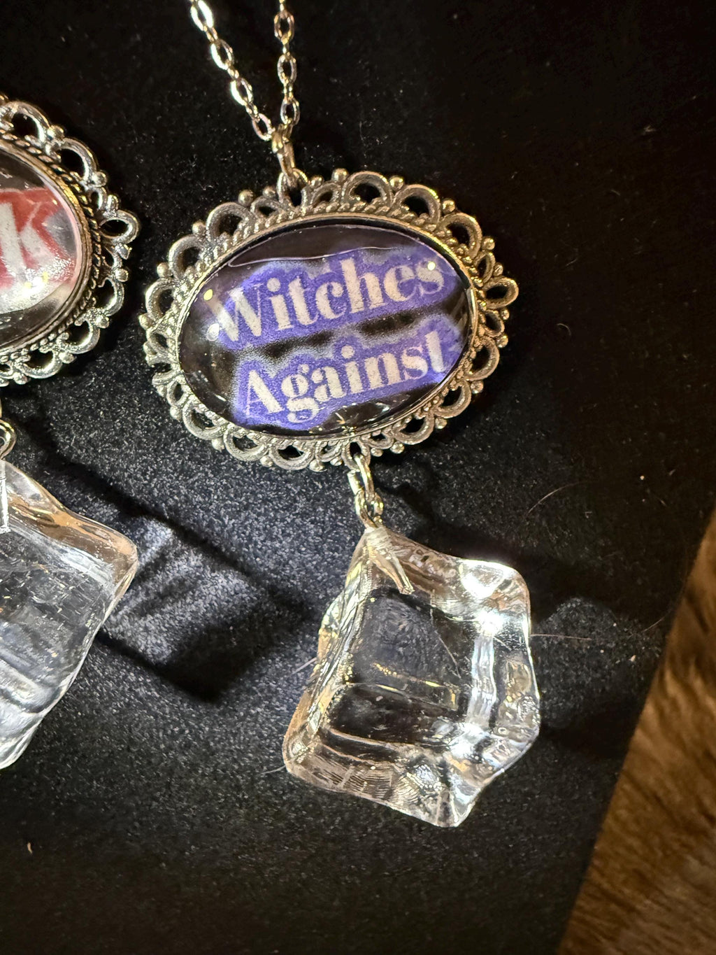 Protest Jewelry: NO ICE, I.C.E., Immigrant Rights, Witchy Jewelry