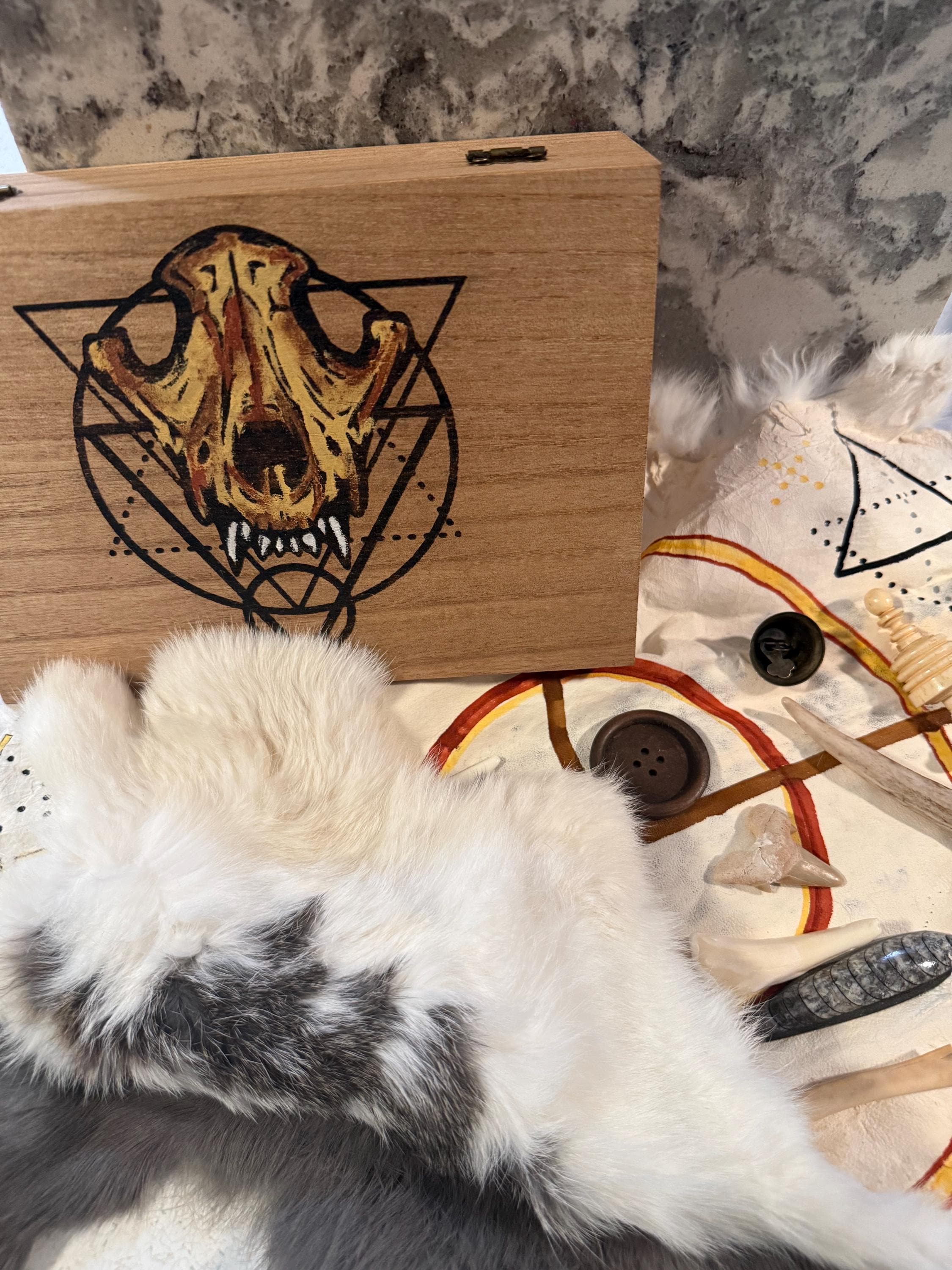Bone Throwing or Charm Casting Starter Kit: ONE OF A KIND!