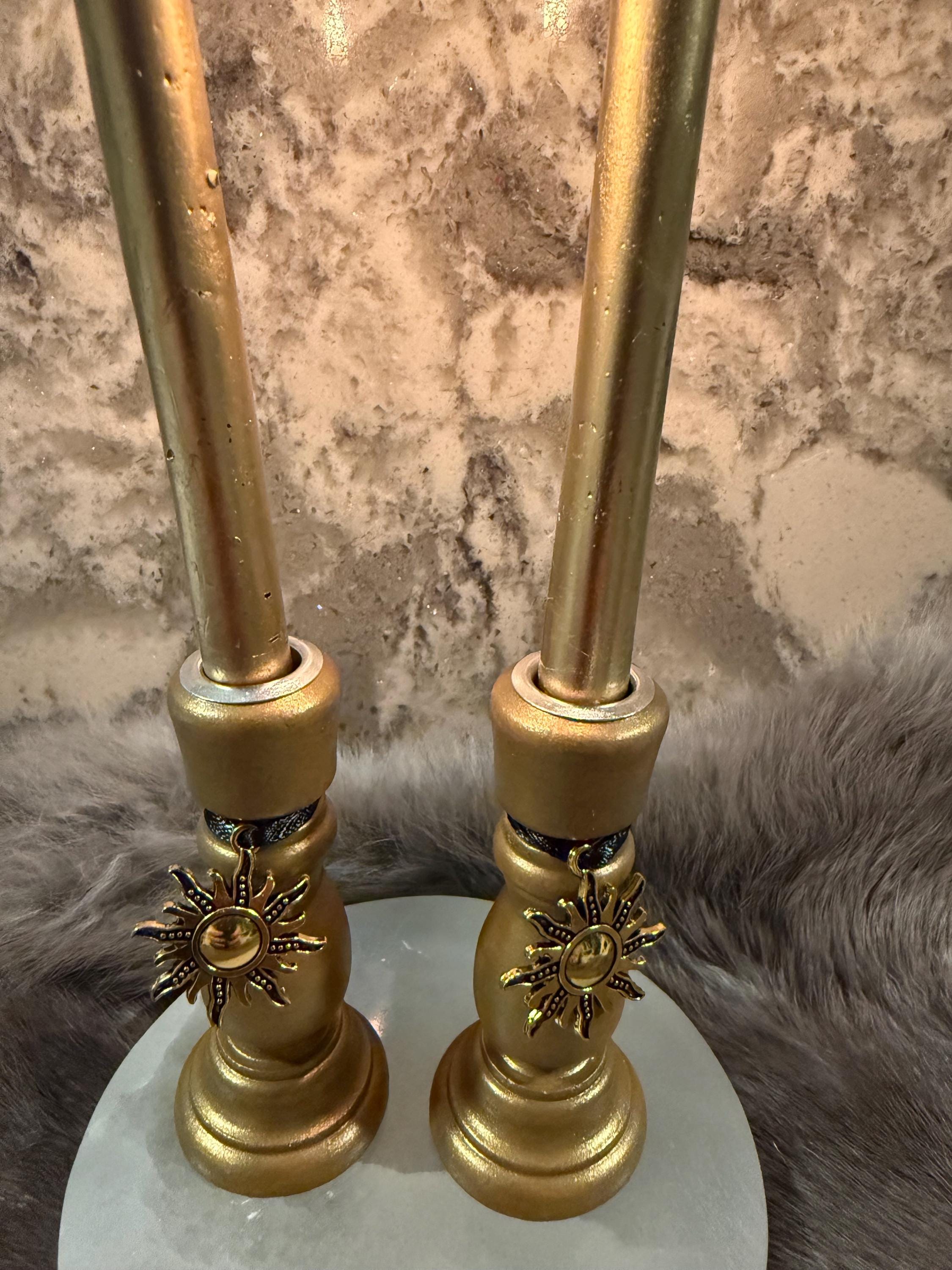 Apollo: Diety Chime Candle Holder Set