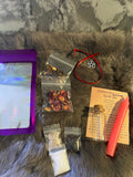 DIY Love Spell Jar Kit: Rose Quartz, Herbs, Candle & Charm