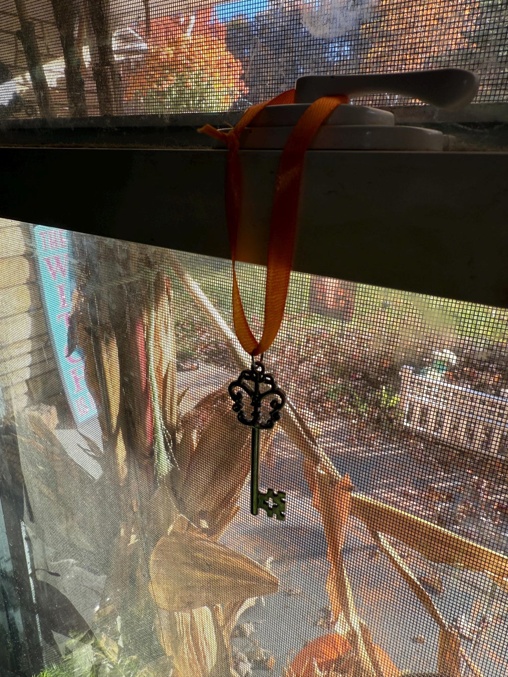 Silver Key On A Ribbon: Road Opener Witchcraft