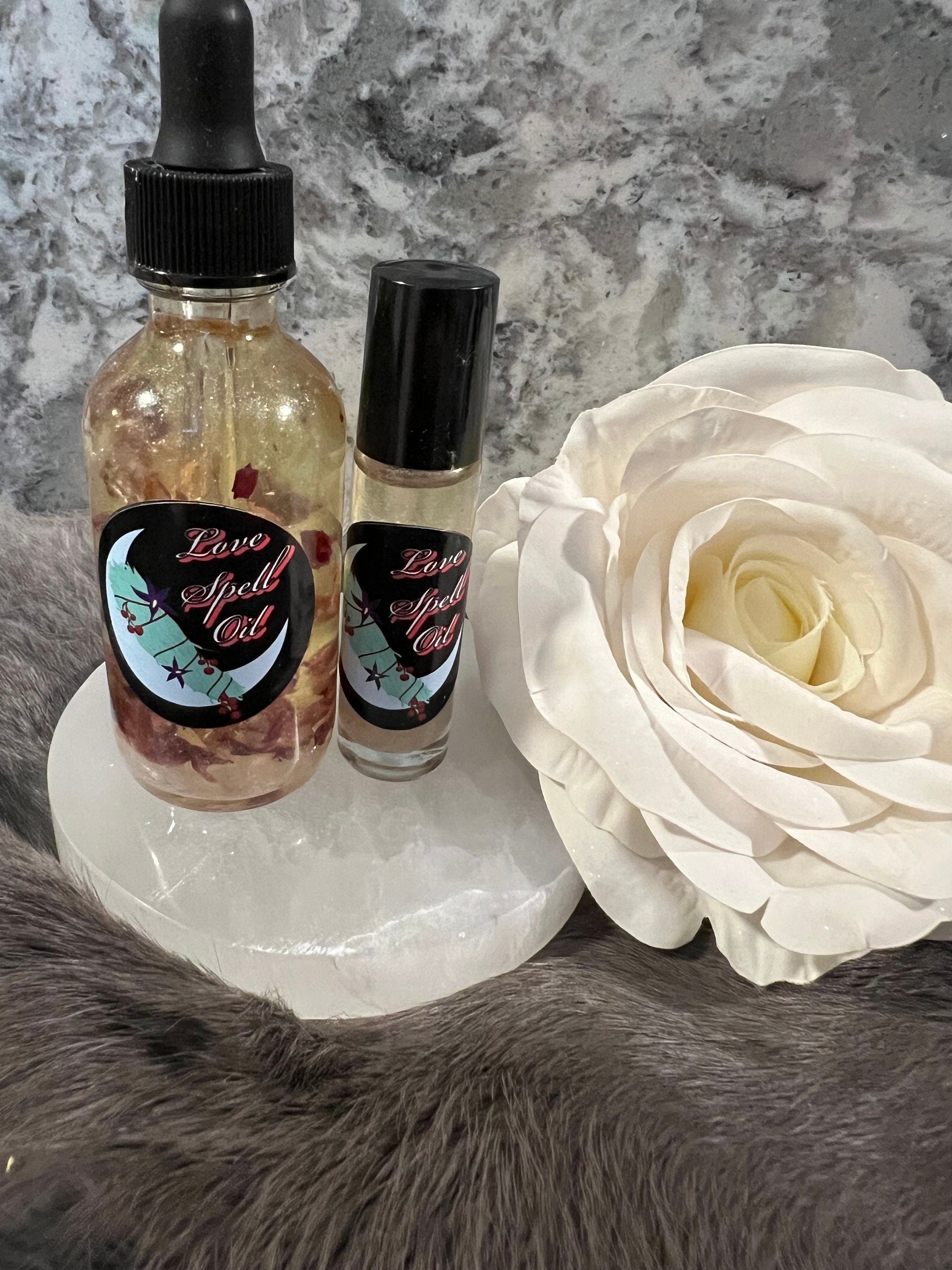 Rose Quartz Love Spell Oil – Herb Infused Attraction Oil