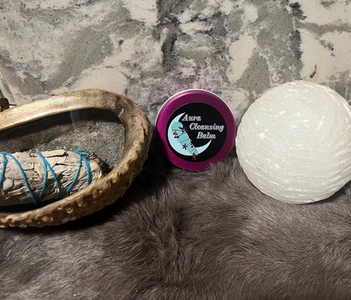 Aura Cleansing Balm: Sage, Rosemary & Cedar - 2oz Apothecary Salve