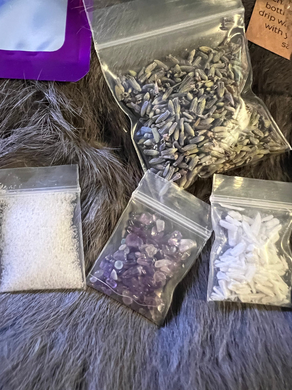 DIY Spell Jar Kit: Energy Cleansing, Herbs, Crystals