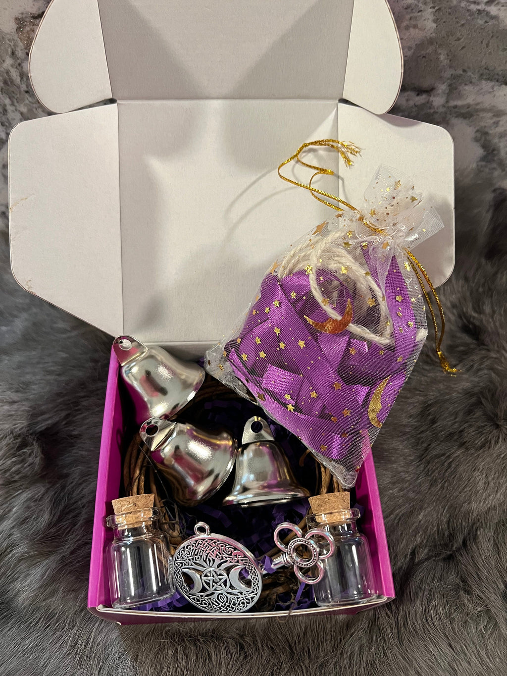 DIY Witch Bell Kit: Protection Door Hanger, Intention Setting Craft