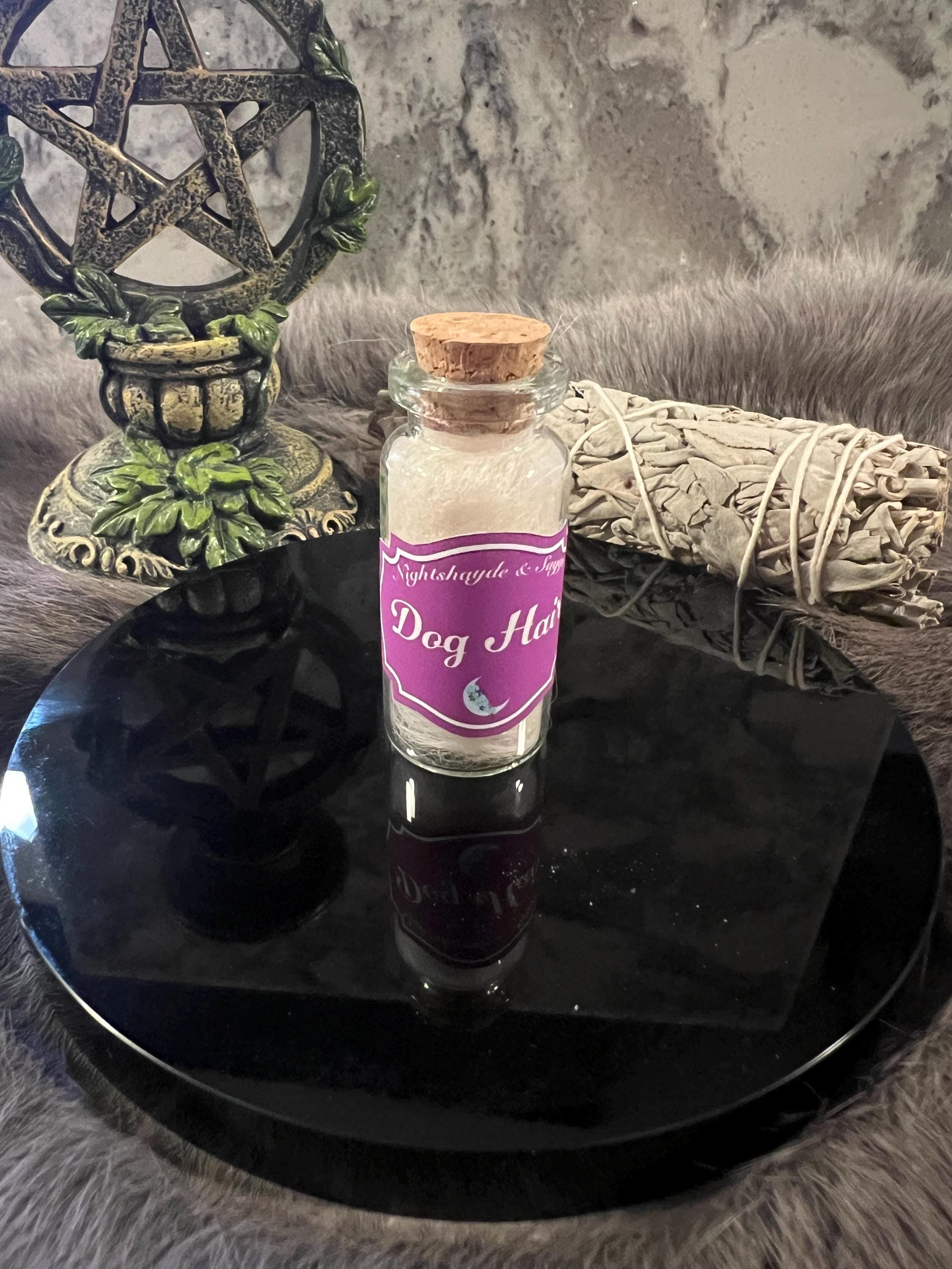 Ethically Sourced White Dog Hair for Spells: Loyalty, Guidance
