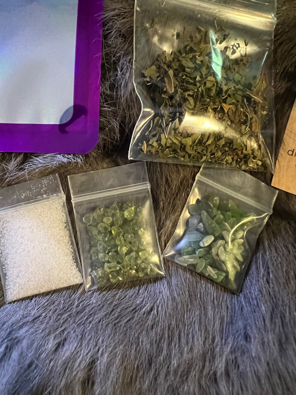 Money Spell Jar DIY Kit: Wealth Manifestation Charm Bottle