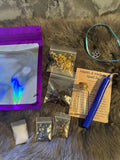DIY Health Spell Jar Kit: Gemstones, Herbs, Candle & Charm