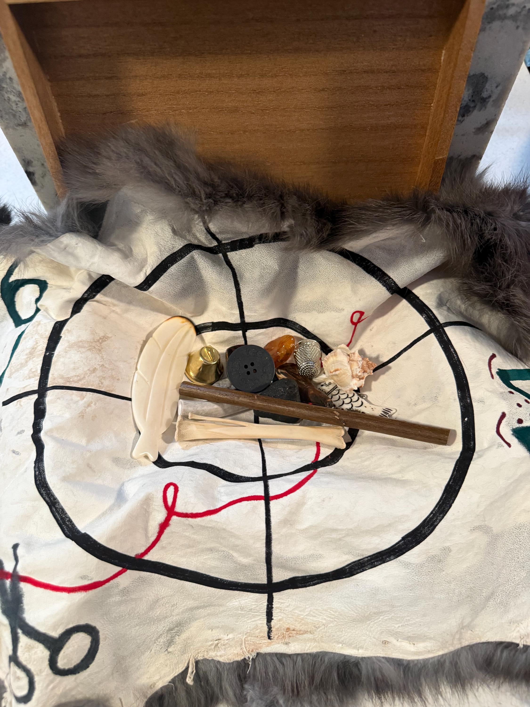 Bone Throwing or Charm Casting Starter Kit: ONE OF A KIND!