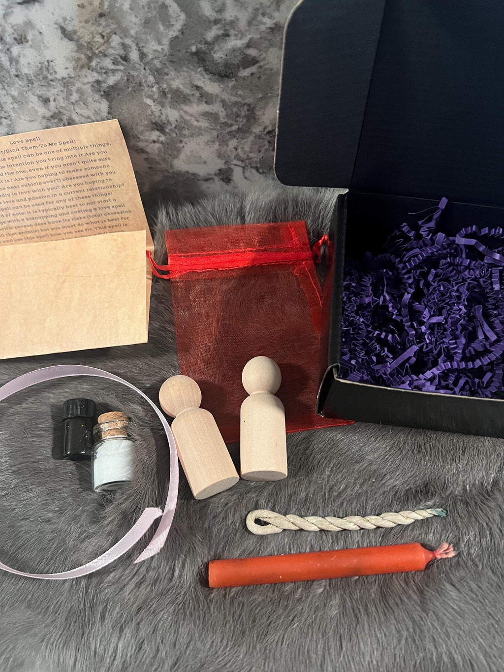 Attract Love Spell Kit: Handcrafted Ritual for Self-Love & Connection