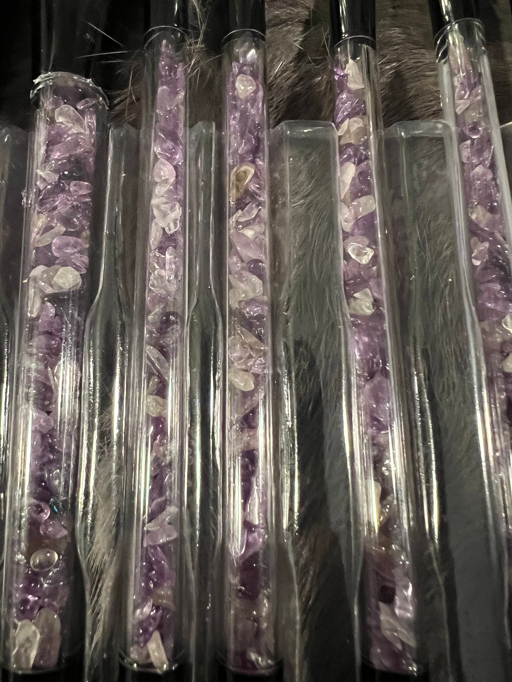 Gemstone Makeup Brush Set: Chakra Crystal Brush Collection
