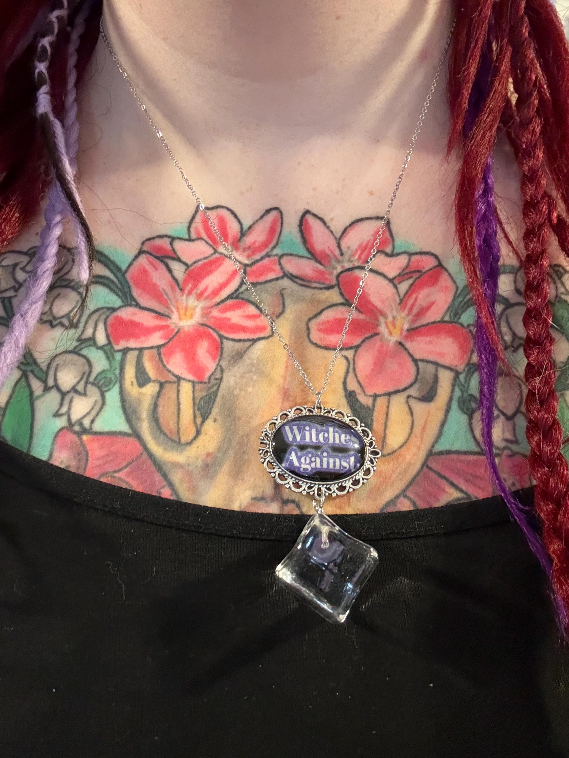Protest Jewelry: NO ICE, I.C.E., Immigrant Rights, Witchy Jewelry