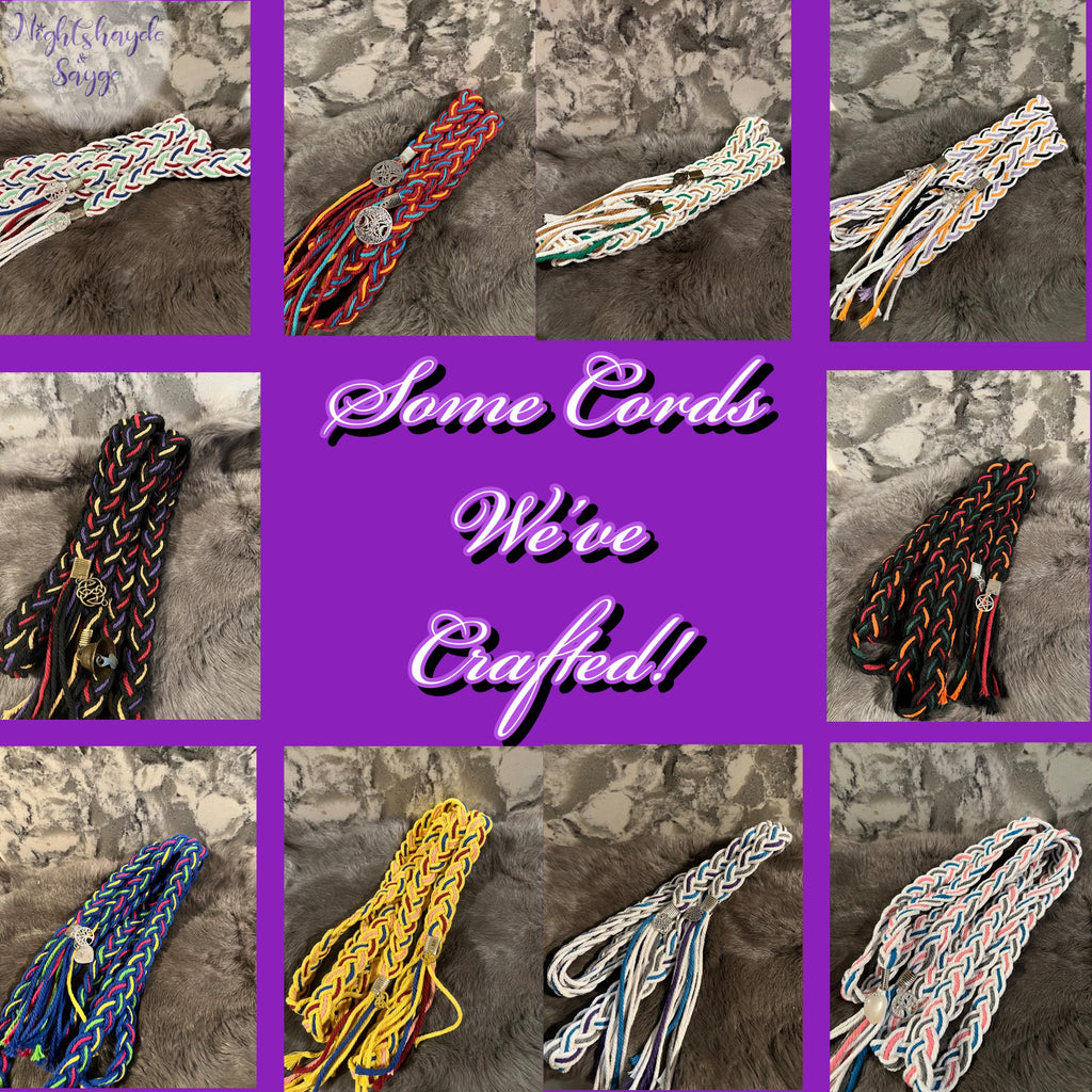 Custom Handfasting Cord – Triple Braided Celtic Wedding Tie