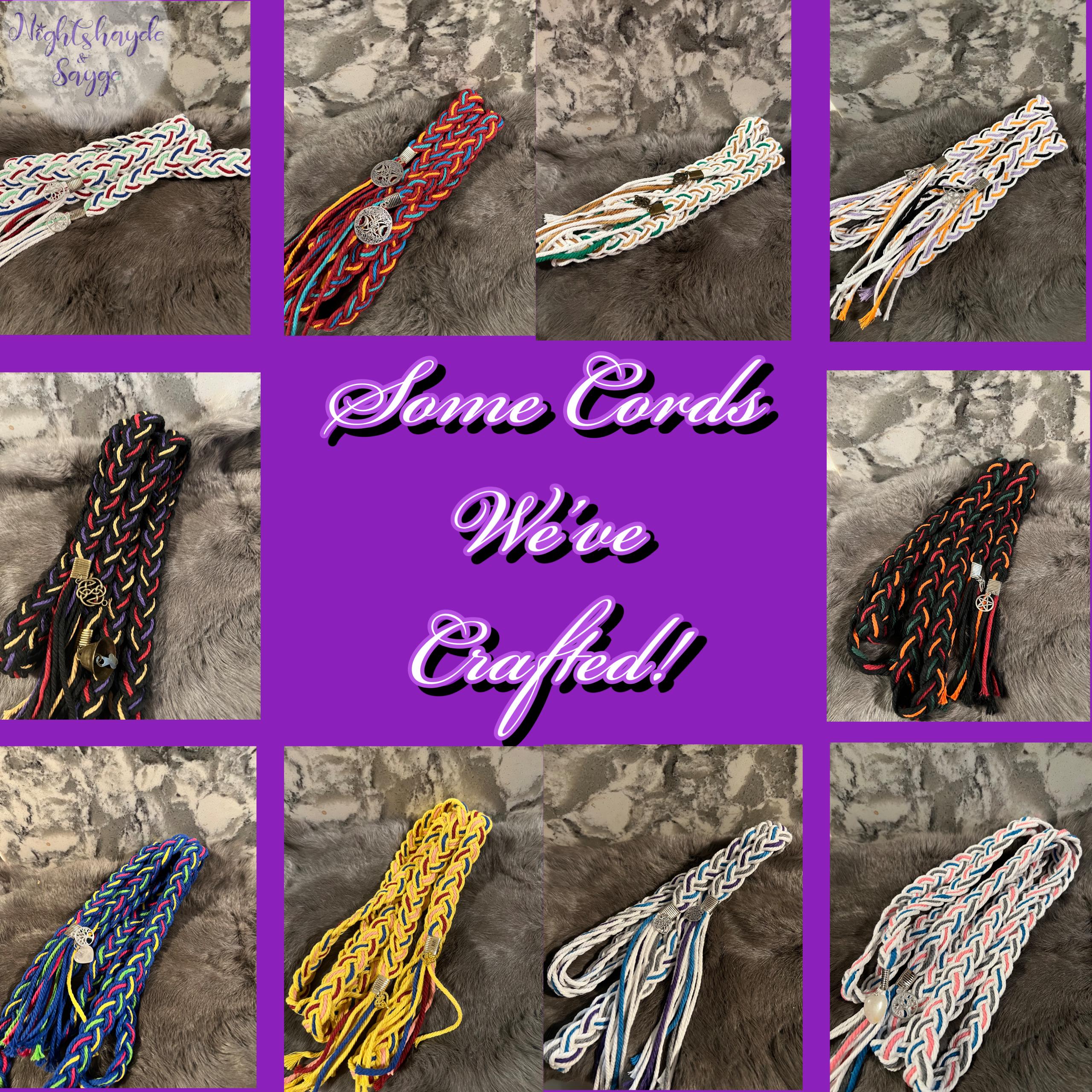 Custom Handfasting Cord – Triple Braided Celtic Wedding Tie