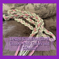 Custom Handfasting Cord - Celtic Wedding Braid with Charms