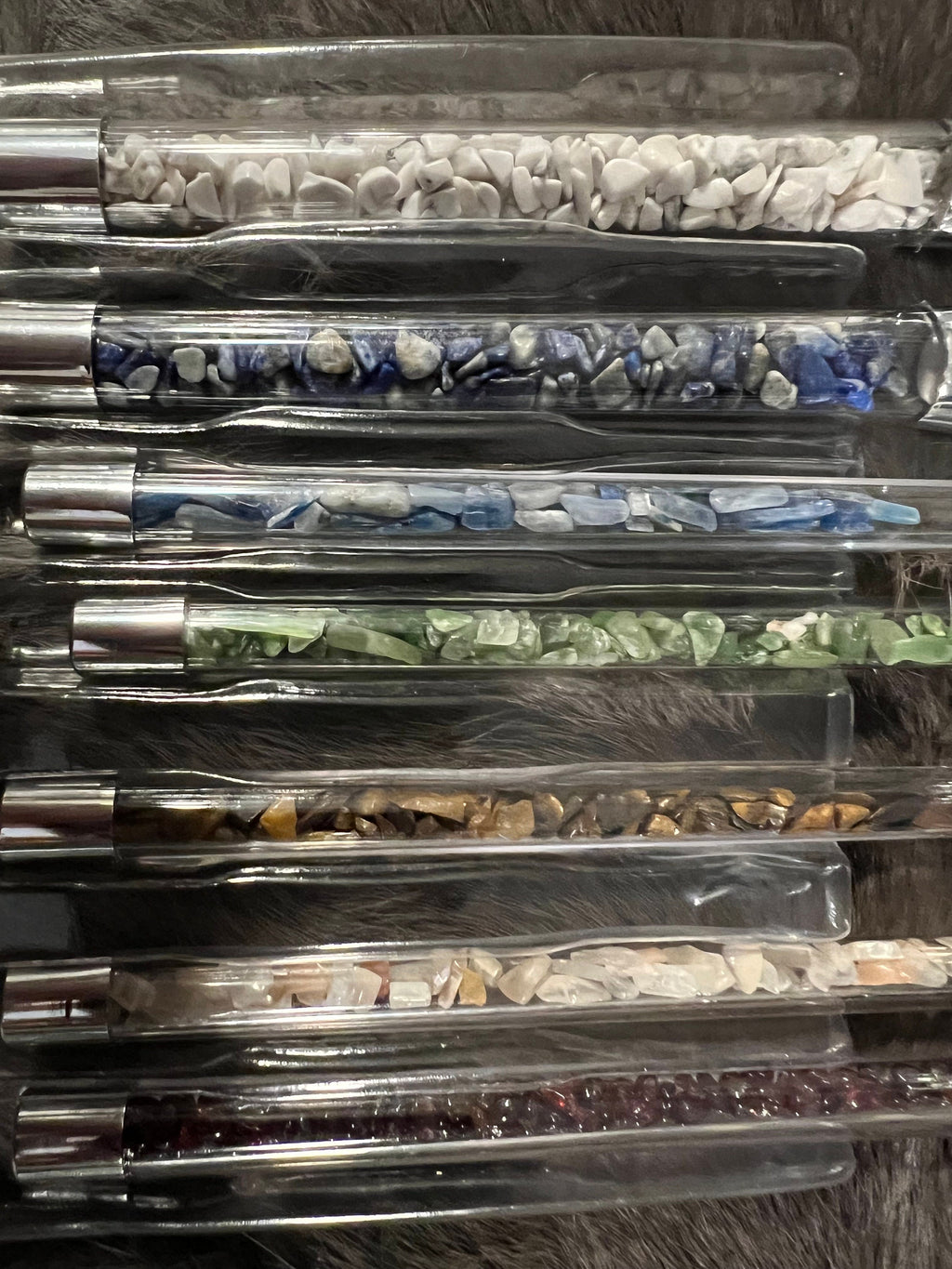 Gemstone Makeup Brush Set: Chakra Crystal Brush Collection