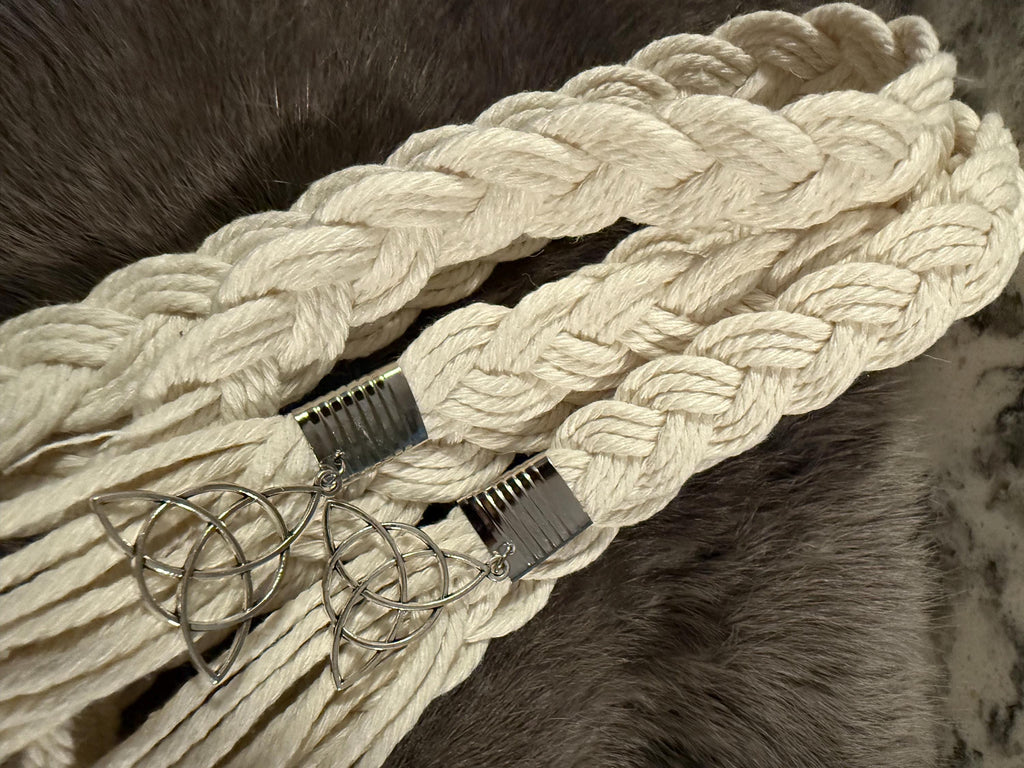Bespoke Braided Handfasting Cord - Celtic Pagan Wedding Tie