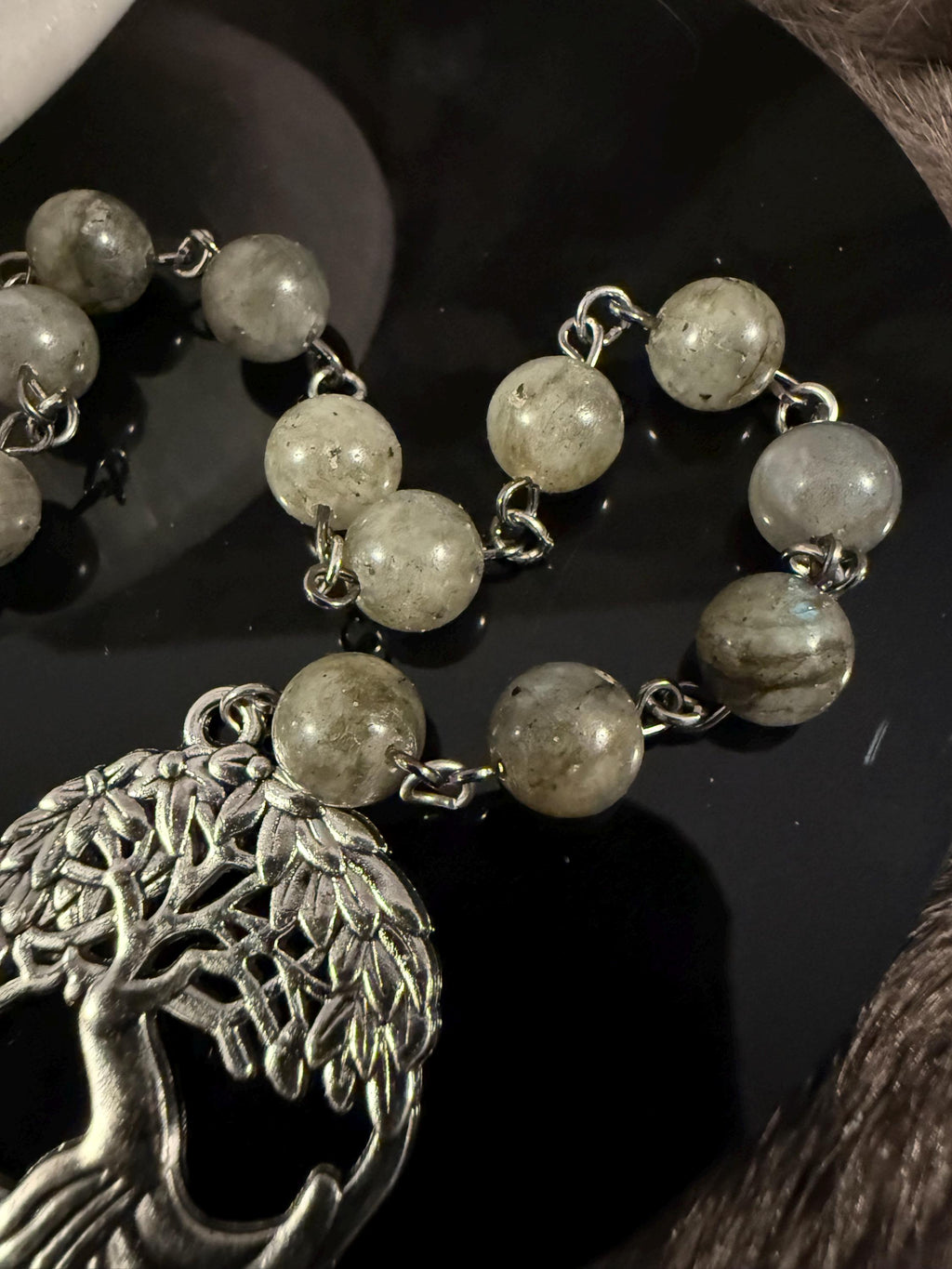 Odin Diety Prayer Beads: Simple One Of A Kind Diety Prayer Bead Set