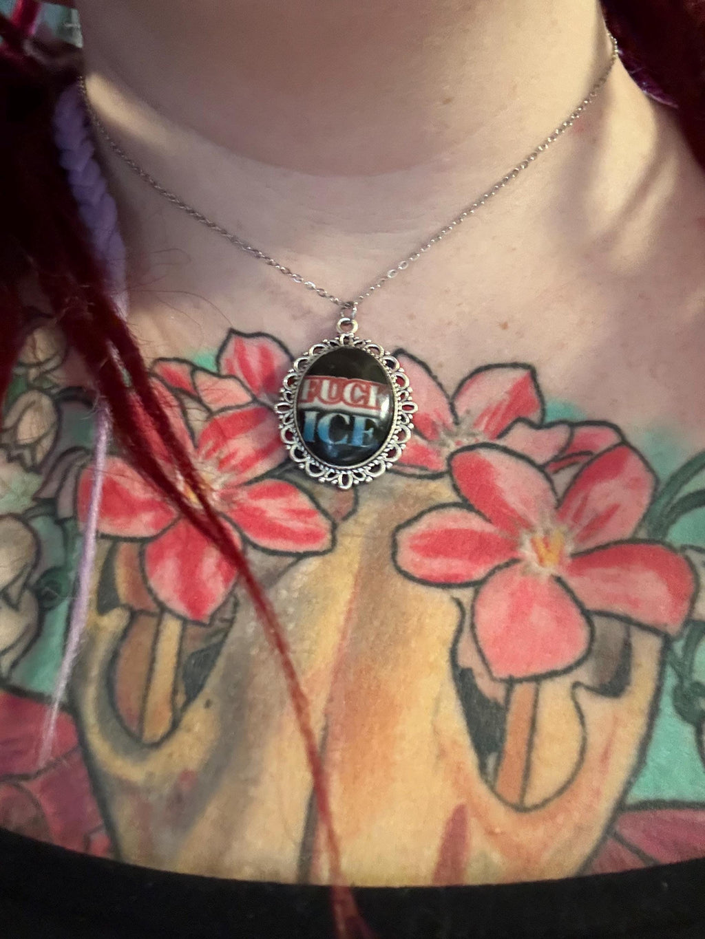 Protest Jewelry: NO ICE, I.C.E., Immigrant Rights, Witchy Jewelry