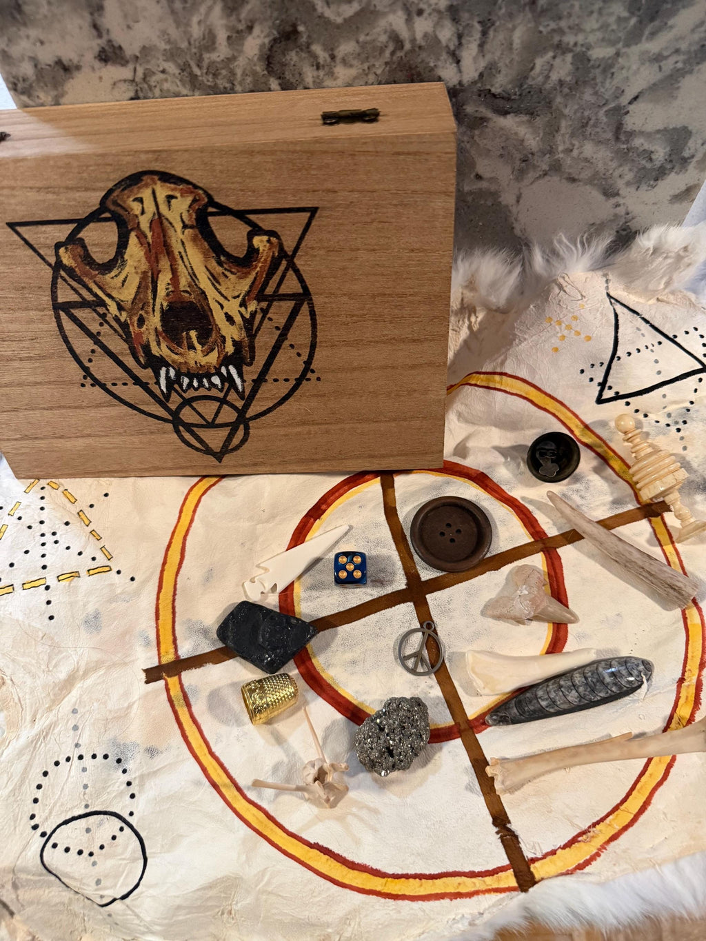 Bone Throwing or Charm Casting Starter Kit: ONE OF A KIND!