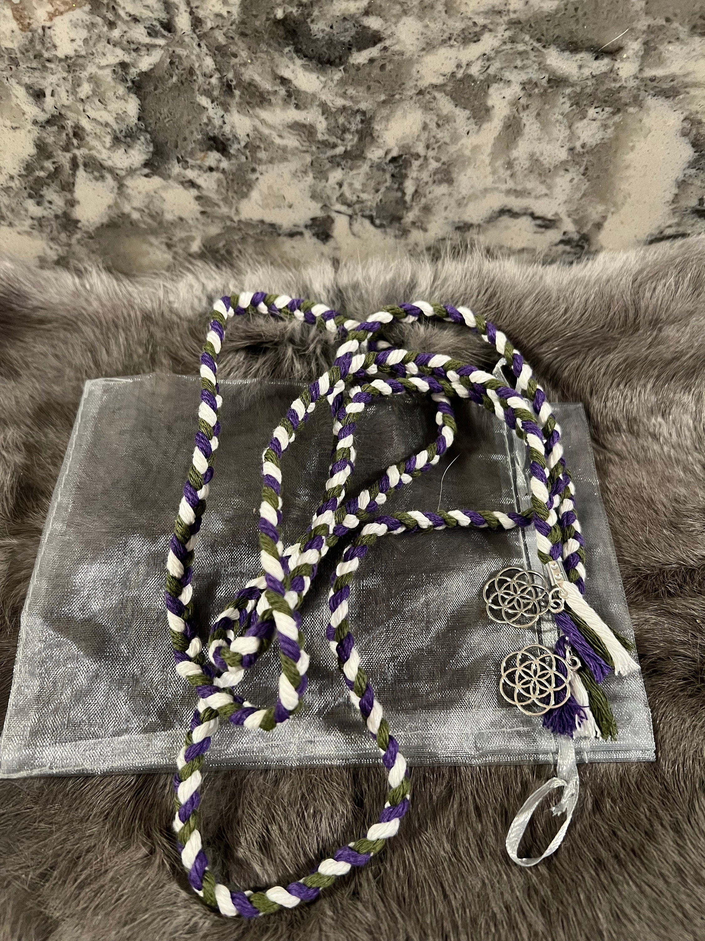 Custom Braided Handfasting Cord – Celtic Wedding, Pagan Binding