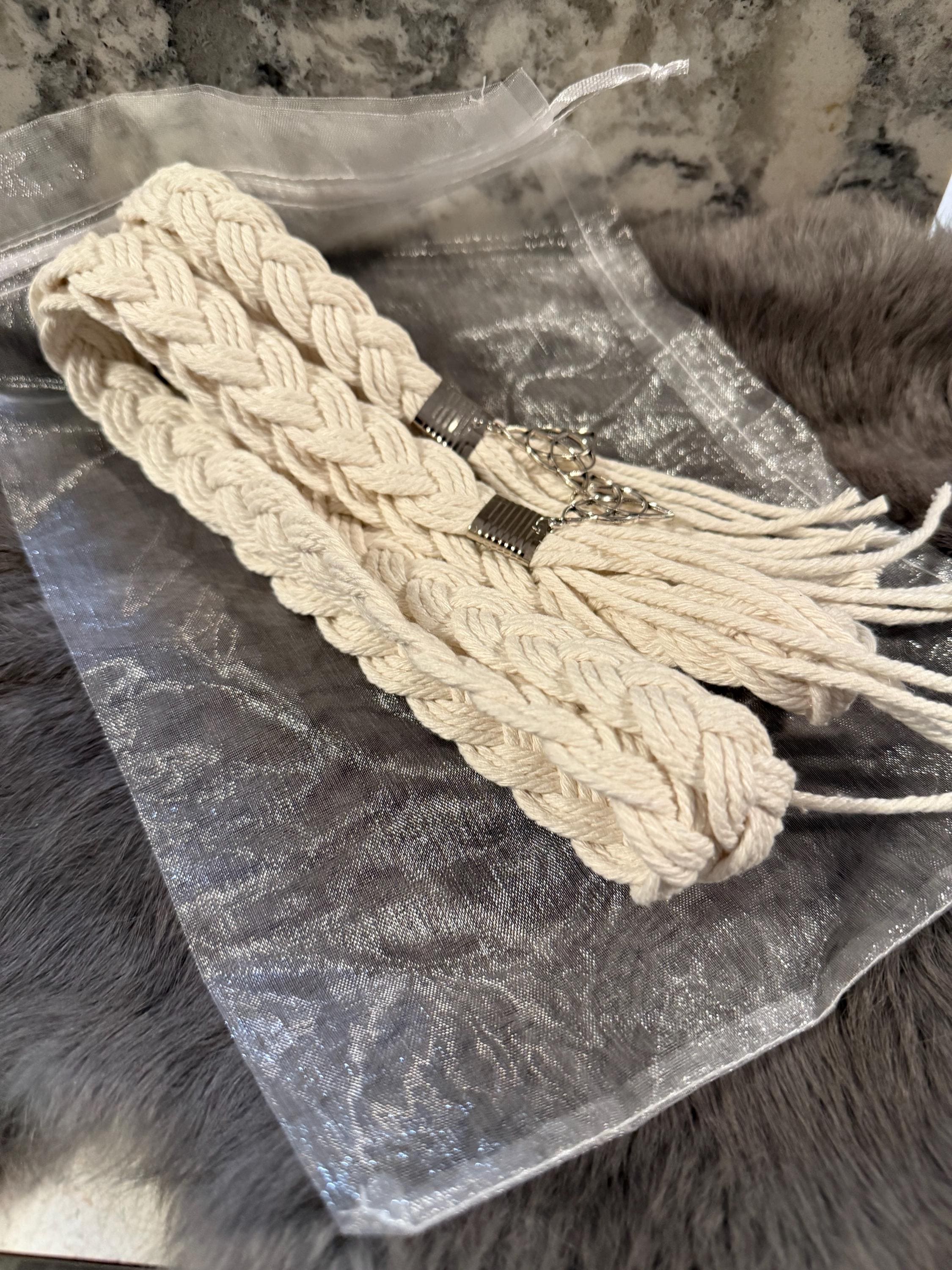 Bespoke Braided Handfasting Cord - Celtic Pagan Wedding Tie