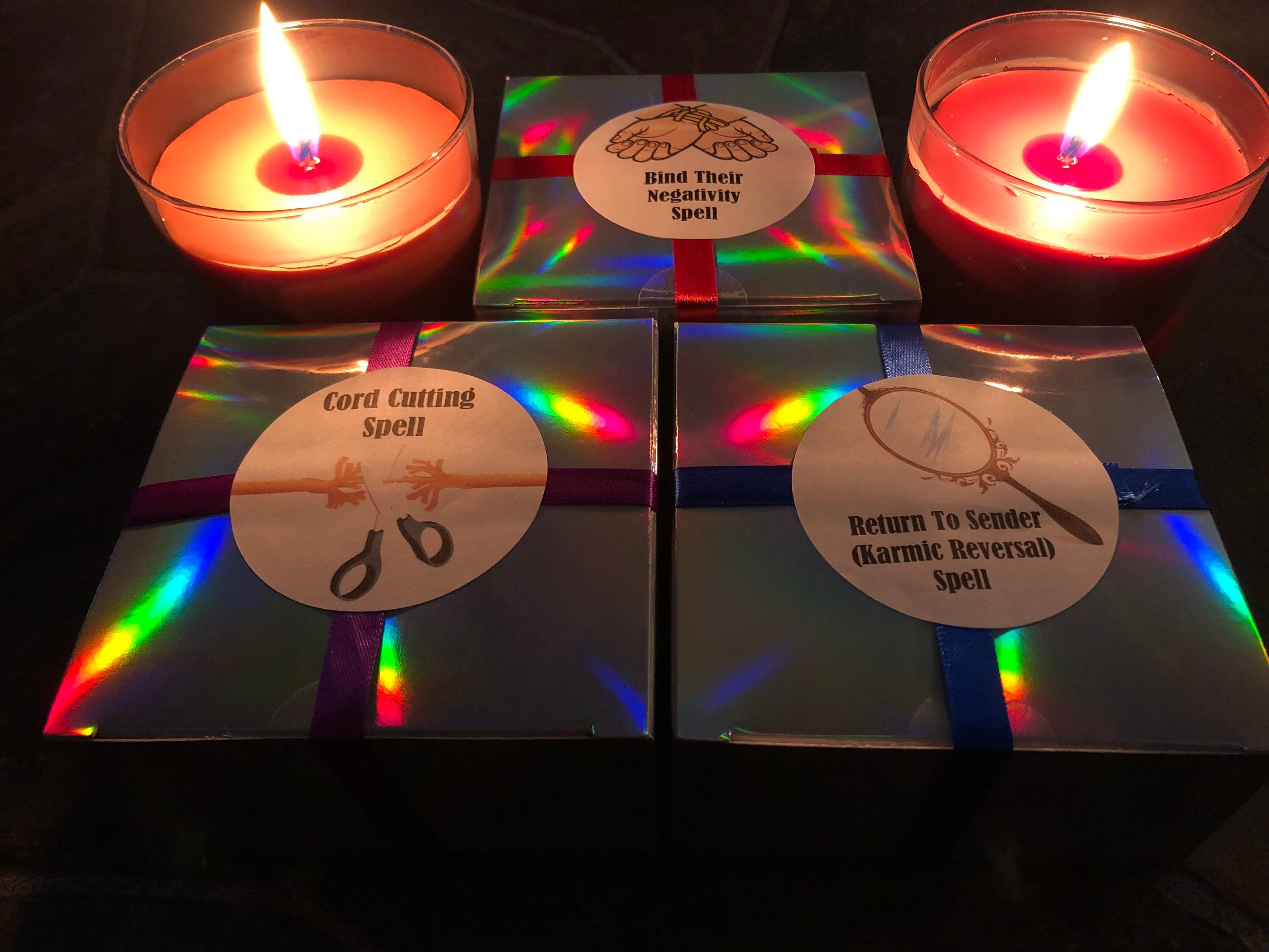 Return To Sender Spell Kit: Karmic Reversal, Protection Charm