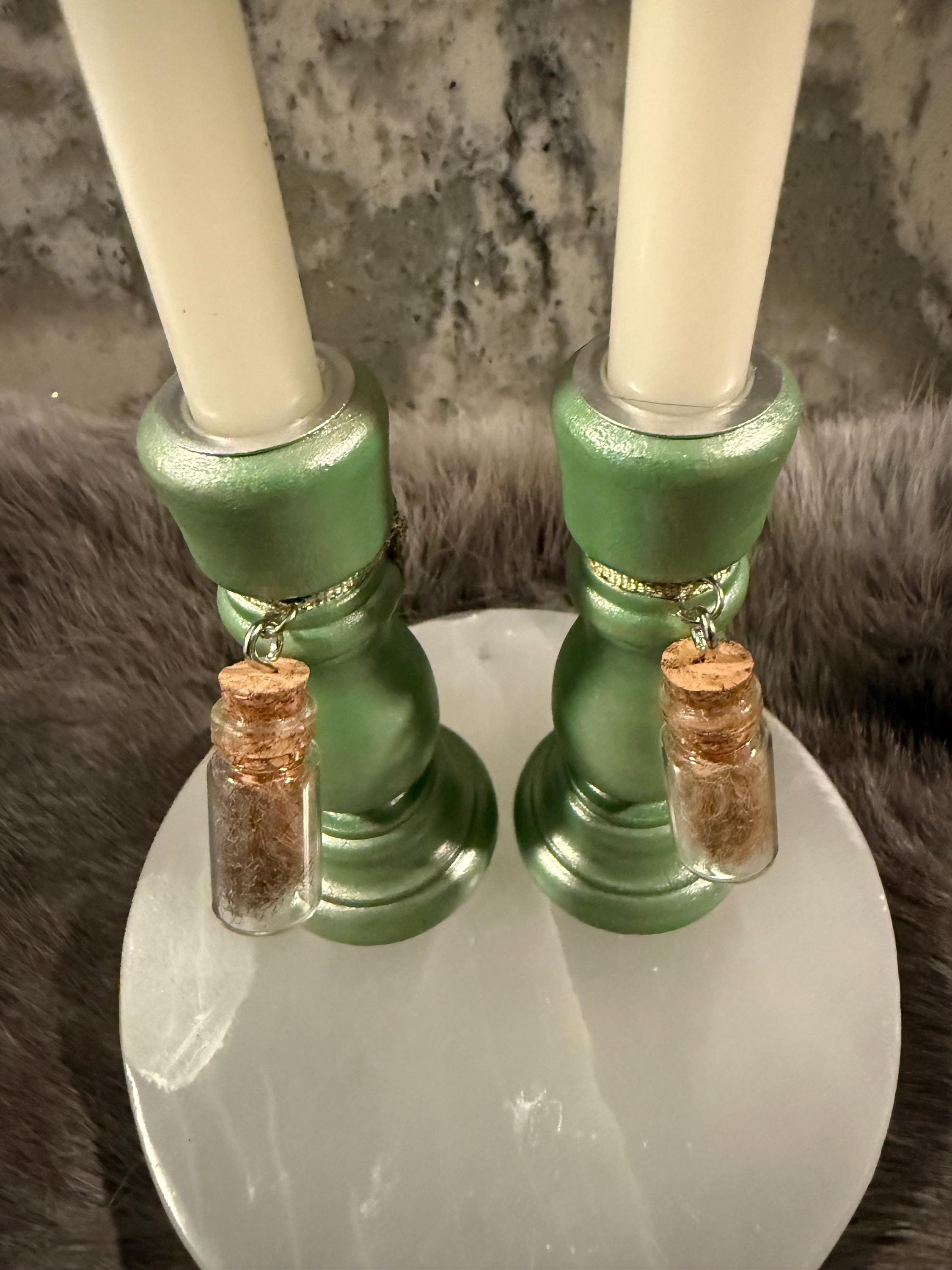 Goddess Brigid: Diety Chime Candle Holder Set